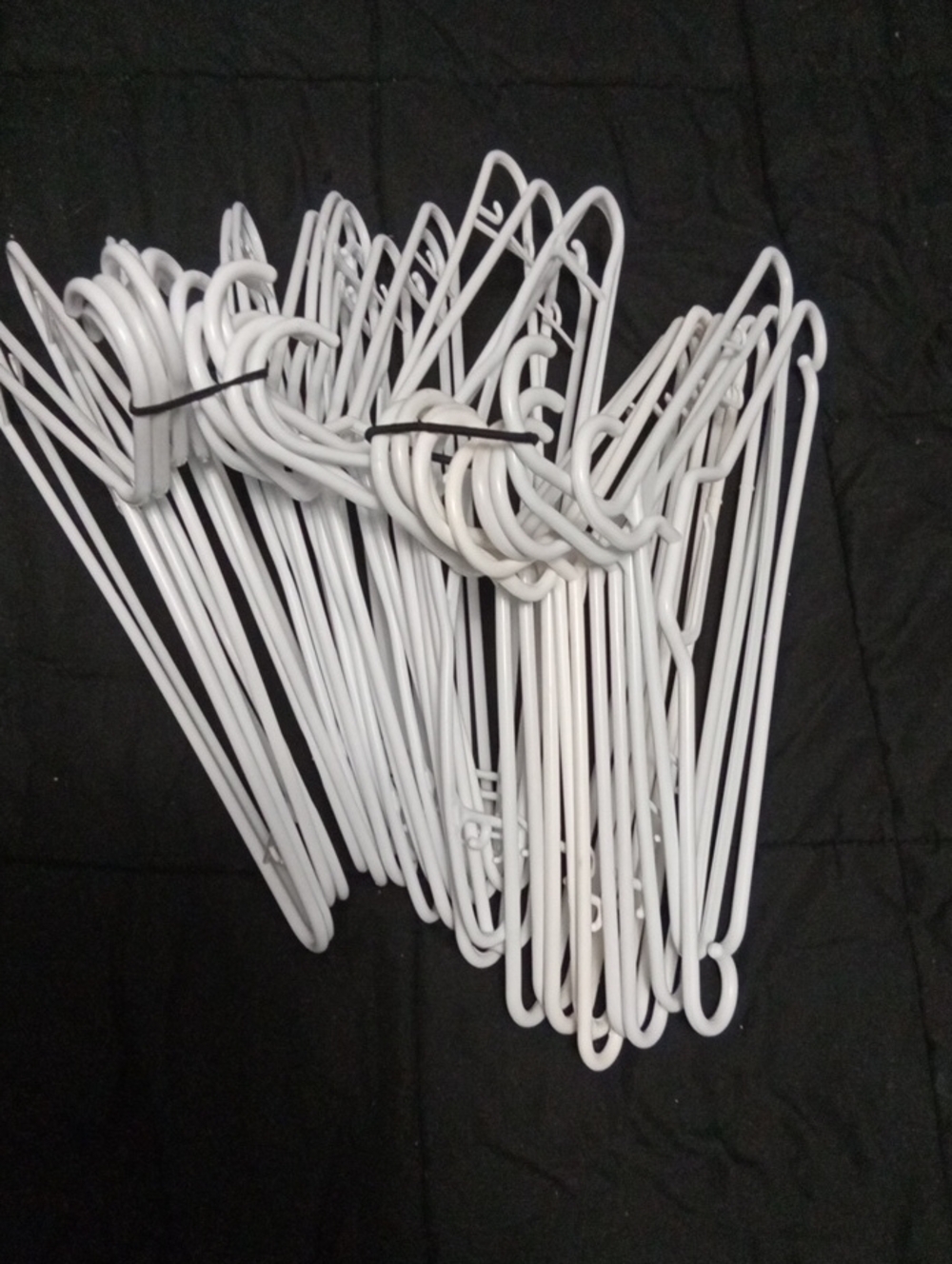 30 Hangers All White 3 Types